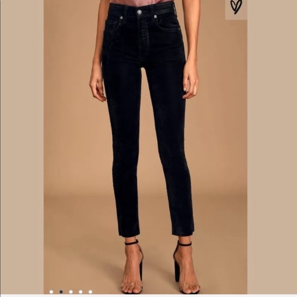 Free People Velvet Jeans NWT - Picture 3 of 7